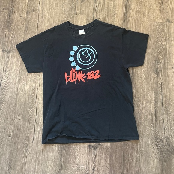Blink 182 Black Concert Tee Size L Men’s - Picture 1 of 2
